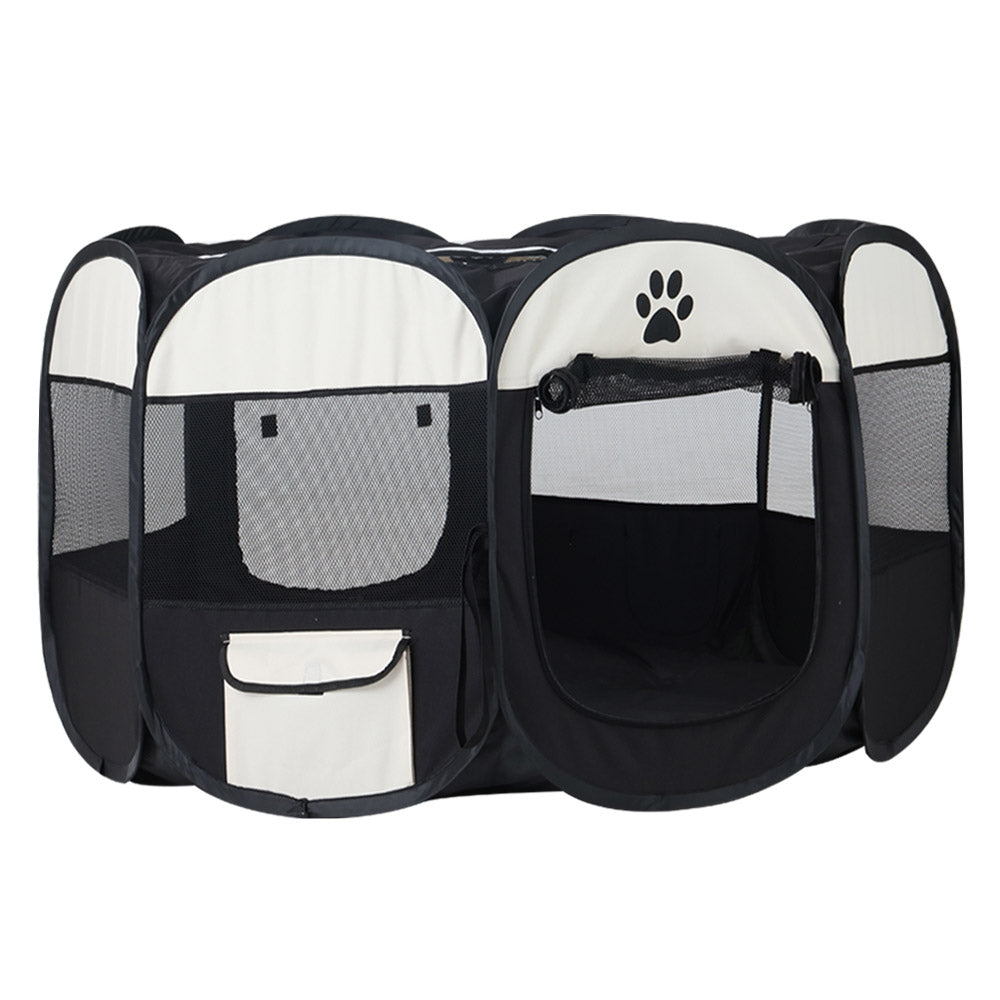 Dog Playpen Pet Playpen Enclosure Crate 8 Panel Play Pen Tent Bag Fence Puppy 3XL