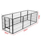 Pet Playpen Dog Playpen 8 Panel Exercise Cage Enclosure Fence 80x80cm