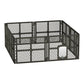 Pet Dog Playpen Enclosure 8 Panel Fence Puppy Cage Plastic Play Pen Fold