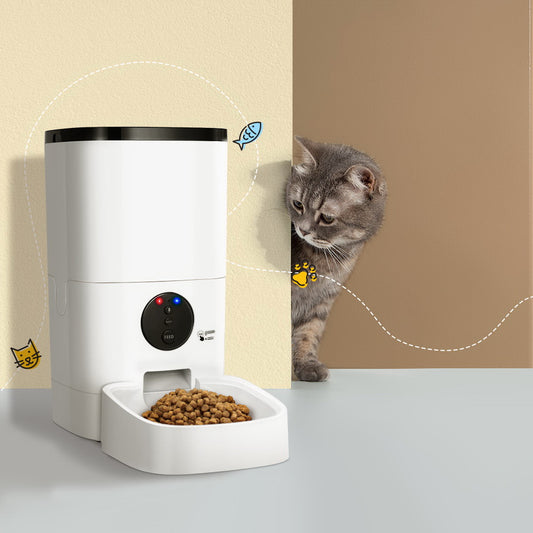 Automatic Pet Feeder 6L Auto Wifi Dog Cat Feeder Smart Food App Control