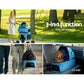 Pet Stroller Dog Pram Cat Carrier Travel Foldable 4 Wheels Double Large