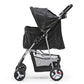 4 Wheel Pet Stroller - Black