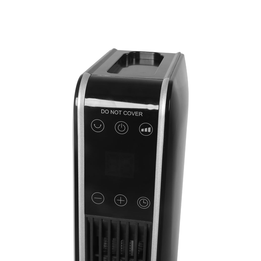 Ceramic Tower Heater Fan Electric Portable Remote Adjustable Overheat