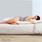 Full Body Memory Foam Pillow - White