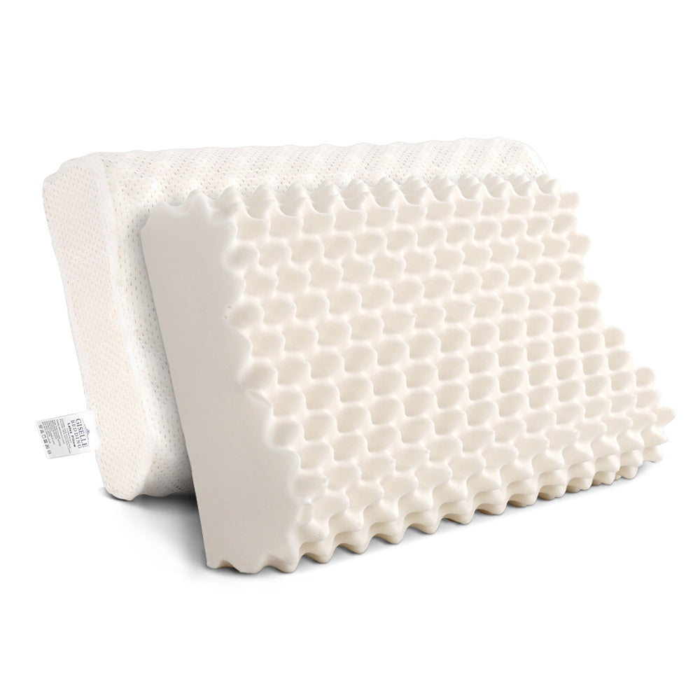 Set of 2 Natural Latex Pillow