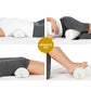 Memory Foam Neck Roll Pillow Bamboo Cover