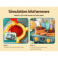 Kids Kitchen Pretend Play Set Cooking Sound Steam Light Function