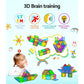 120pcs Kids Magnetic Tiles Blocks Building Educational Toys Children Gift