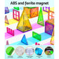 60pcs Kids Magnetic Tiles Blocks Building Educational Toys Children Gift