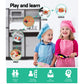 Kids Kitchen Set Pretend Play Food Sets Childrens Utensils Toys Black