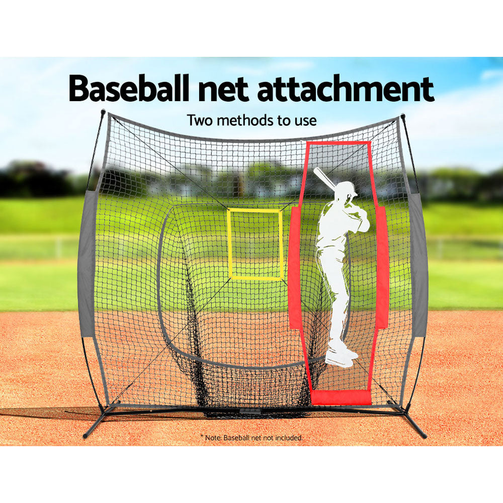 Baseball Net Pitching Kit with Stand Rebound Net Training Aid