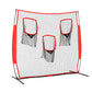 1.8m Football Soccer Net Portable Goal Net Training 3 Target Zone