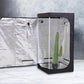 Garden Hydroponics Grow Room Tent Reflective Aluminum Oxford Cloth 75x75x130cm