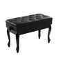 Piano Bench Stool Adjustable Height Keyboard Seat