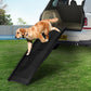 Dog Ramp Pet Car Suv Travel Stair Step Foldable Portable Lightweight Ladder - Black