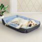 Lagotto Dog Beds Pet Cooling Sofa Mat Bolster Insect Prevention Summer - Grey MEDIUM