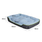 Lagotto Dog Beds Pet Cooling Sofa Mat Bolster Insect Prevention Summer - Grey XLARGE