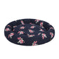 Weimaraner Dog Beds Calming Pet Cat Washable Portable Round Kennel Summer Outdoor - Navy LARGE