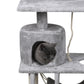 Cat Tree Scratching Post Pet Scratcher Condo Tower Furniture 160cm Grey - Grey