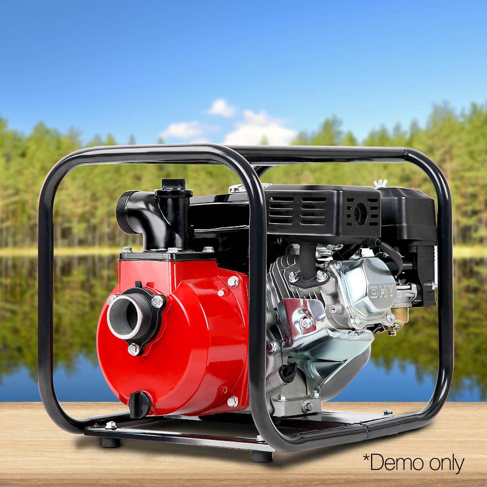 2inch High Flow Water Pump 210cc - Black & Red