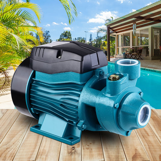 Peripheral Water Pump Clean Garden Farm Rain Tank Irrigation Electric QB60