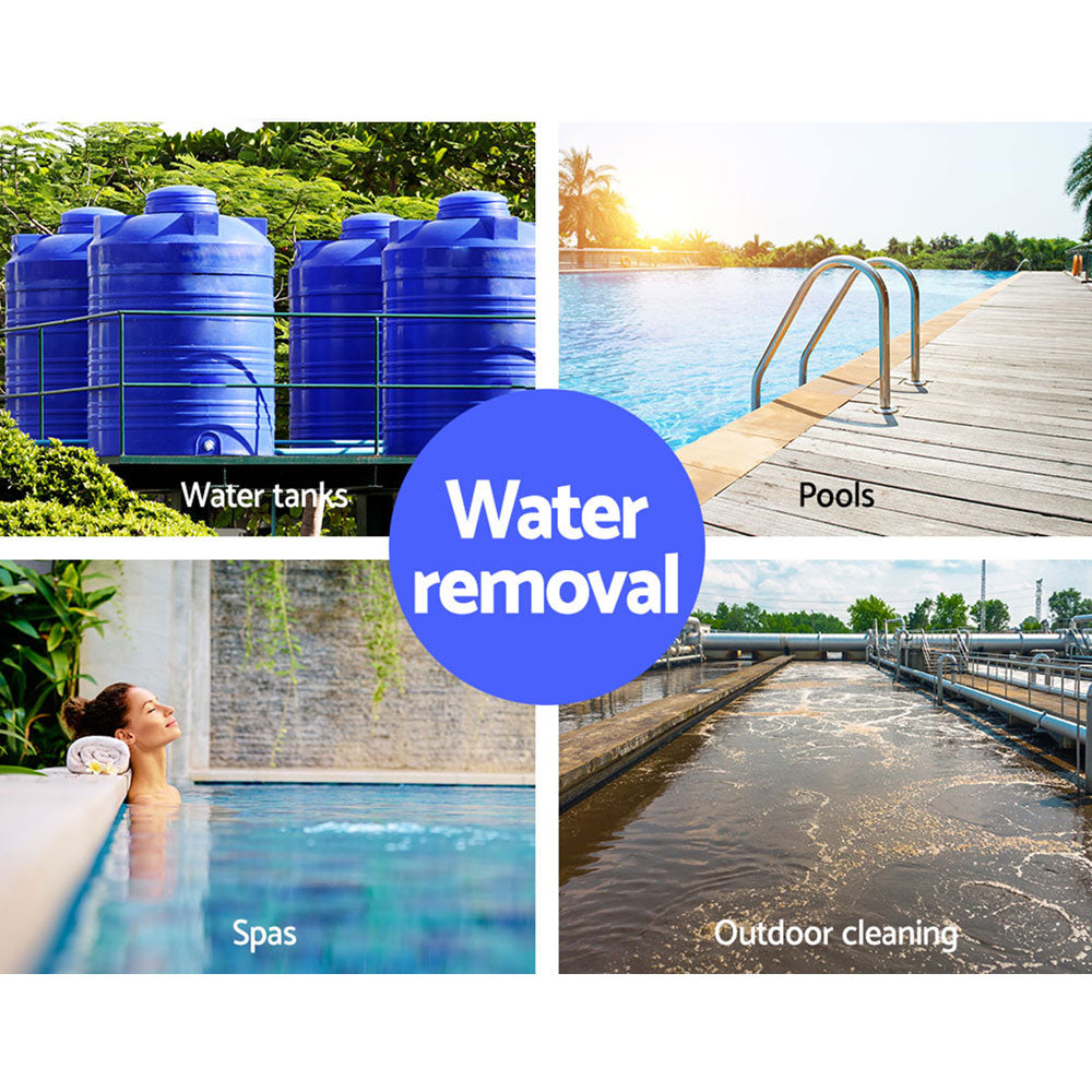 Garden Submersible Pump 400W Dirty Water Bore Tank Well Steel Sewerage