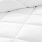 KING 400GSM Microfibre Bamboo Microfiber Quilt - White