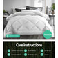 Queen Giselle Bedding 700GSM Microfibre Bamboo Quilt