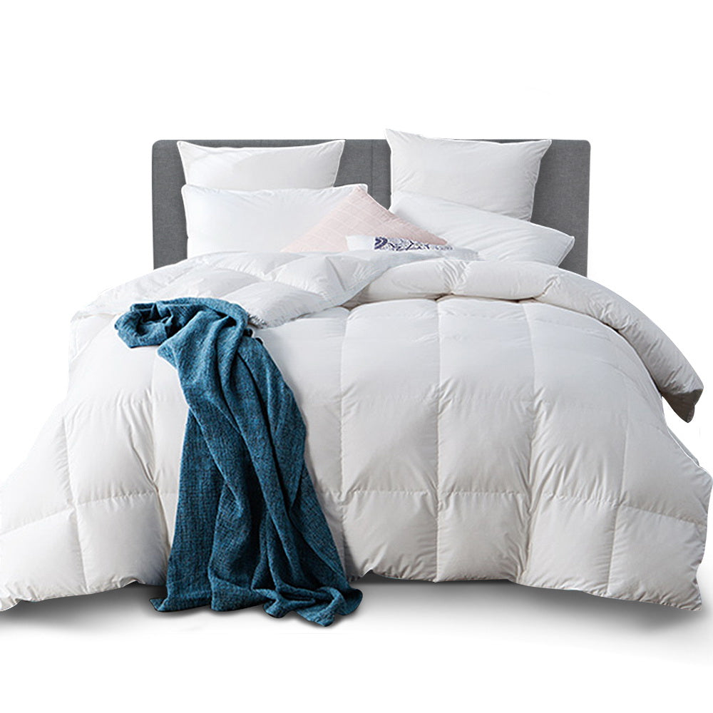 Super King Giselle Bedding 500GSM Goose Down Feather Quilt