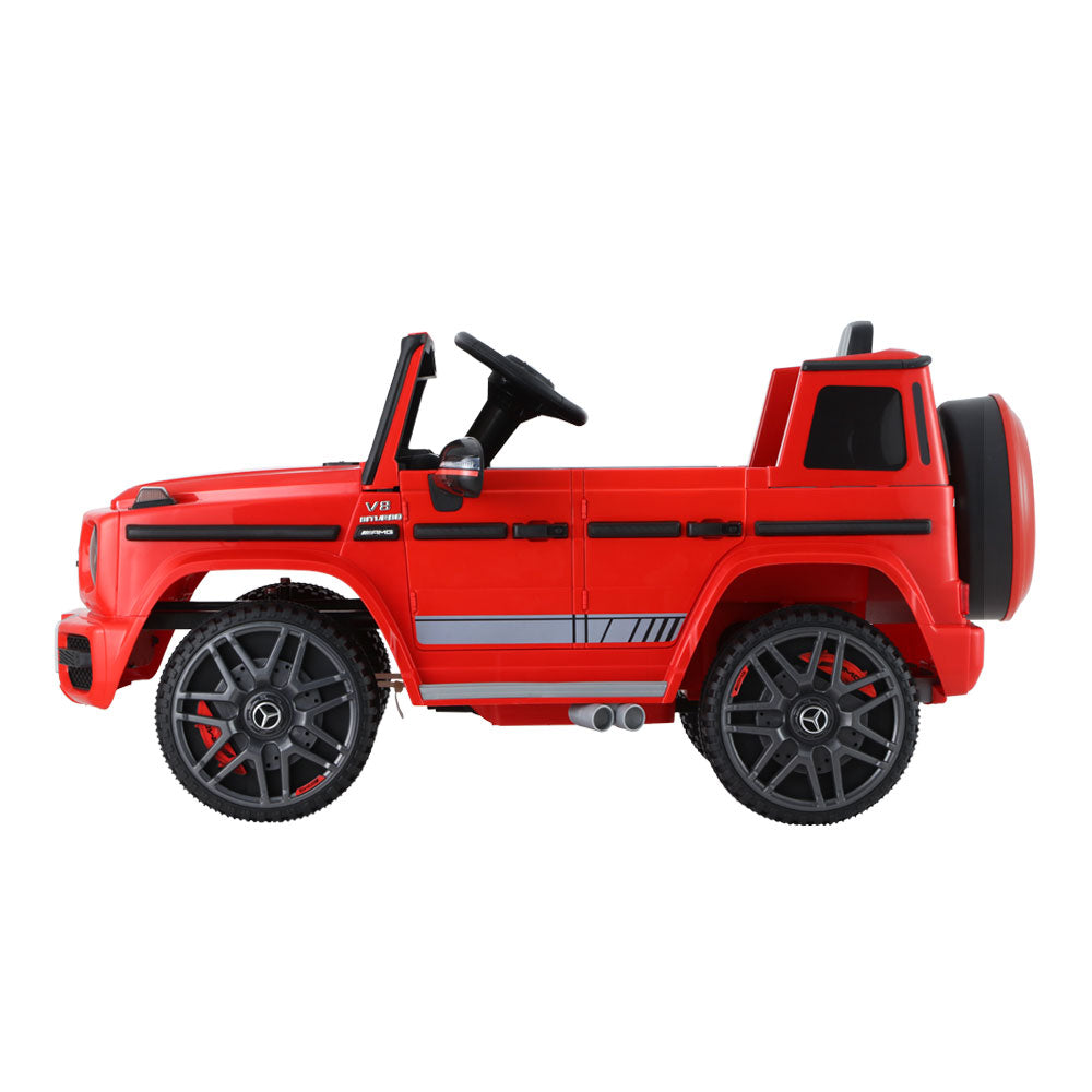 Kids Ride On Car Electric Mercedes-Benz Licensed Toys 12V Battery Cars AMG63 - Red