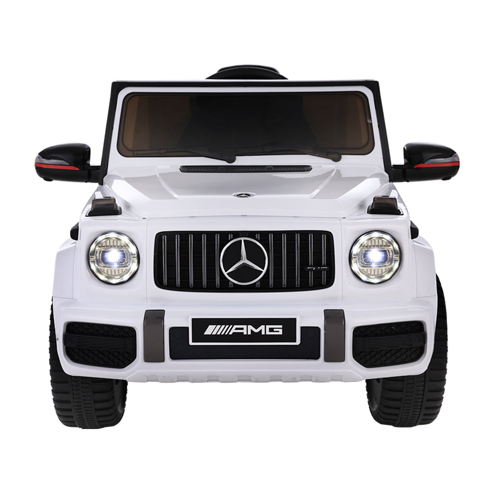 Mercedes-Benz Kids Ride On Car Electric AMG G63 Licensed Remote Cars 12V - White