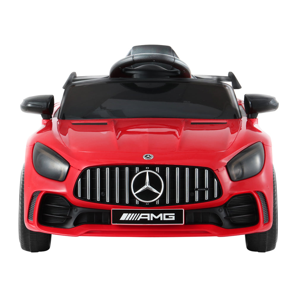 Kids Ride On Car Mercedes-Benz AMG GTR Electric Toy Cars 12V - Red