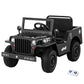 Kids Ride on Car Off Road Military Toy Cars 12V - Black