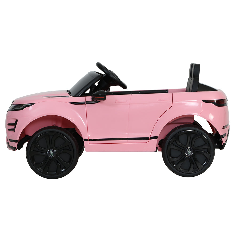 Kids Ride on Car Licensed Land Rover 12V Electric Car Toys Battery Remote - Pink