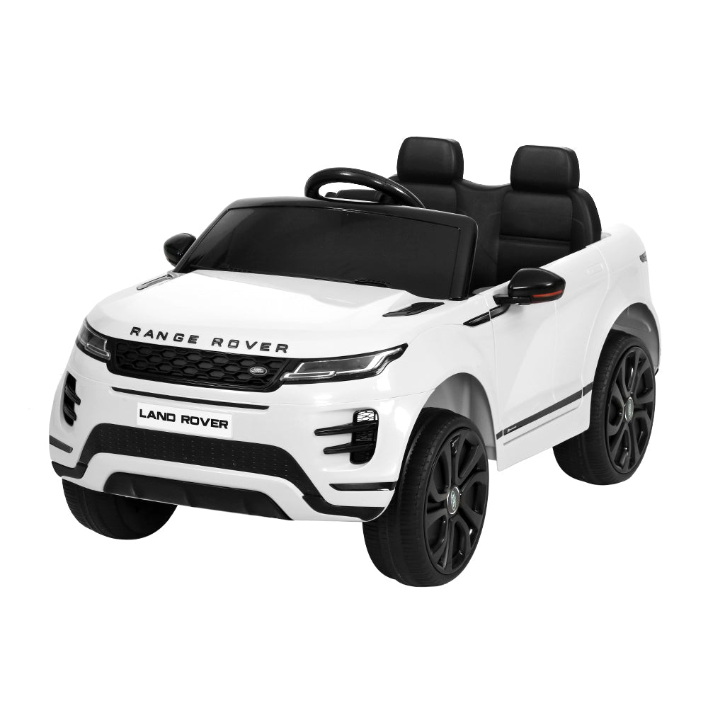 Kids Ride on Car Licensed Land Rover 12V Electric Car Toys Battery Remote - White