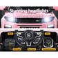 Kids Ride on Car Electric 12V Remote Toy Cars Battery SUV Toys - Pink
