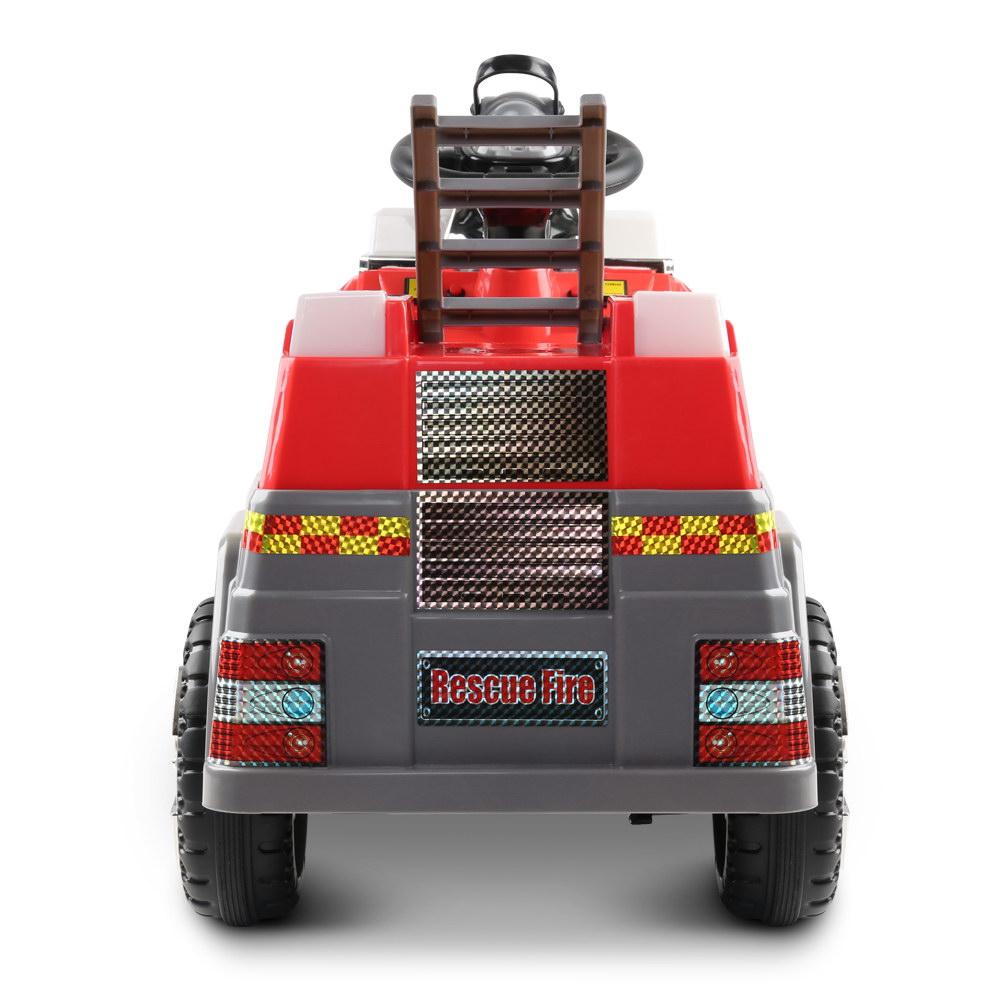 Kids Ride On Fire Truck Motorbike Motorcycle Car - Red