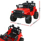 Kids Ride on Car Electric 12V Car Toys Jeep Battery Remote Control - Red