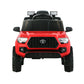 Toyota Ride On Car Kids Electric Toy Cars Tacoma Off Road Jeep 12V Battery - Red