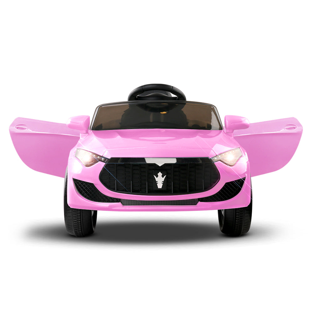 Kids Ride on Car Battery Electric Toy Remote Control Cars Dual Motor - Pink