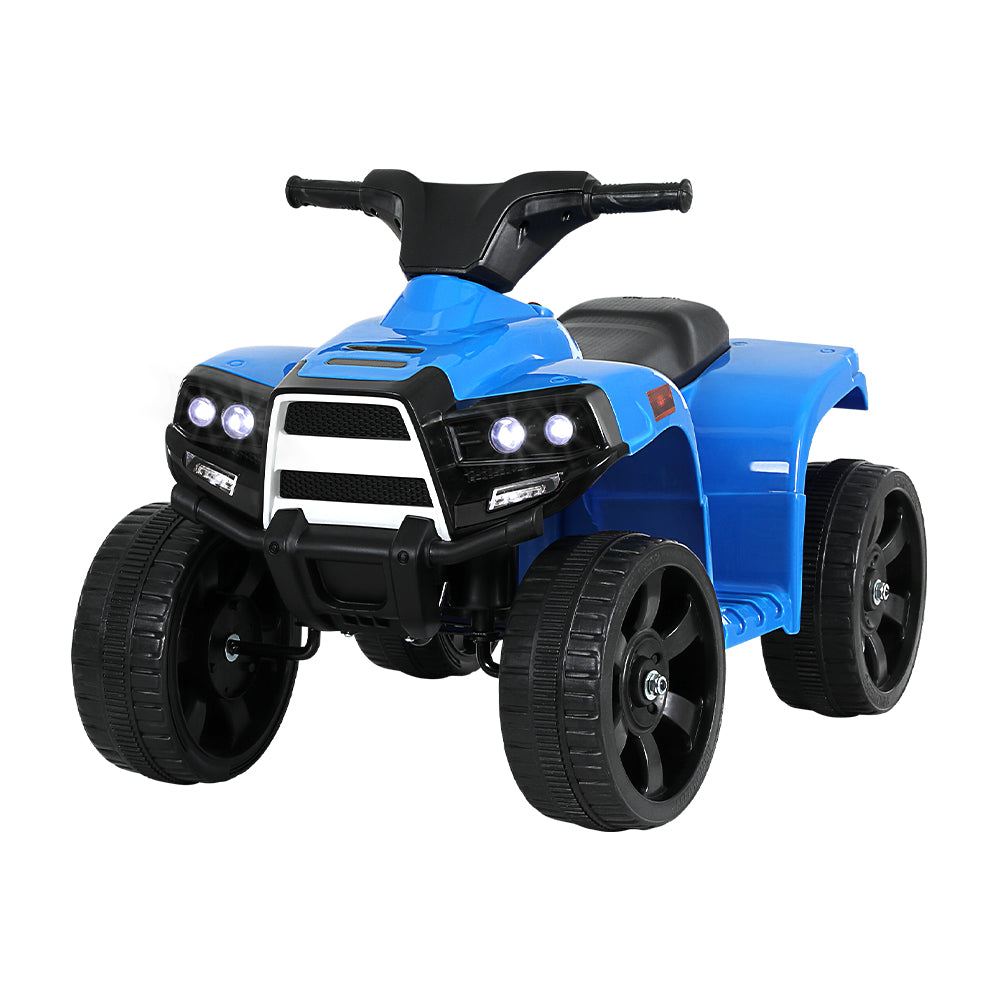 Kids Ride On ATV Quad Motorbike Car 4 Wheeler Electric Toys Battery - Blue