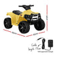 Kids Ride On ATV Quad Motorbike Car 4 Wheeler Electric Toys Battery - Yellow