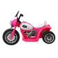 Kids Ride On Motorcycle Motorbike Car Harley Style Electric Toy Police Bike - Pink