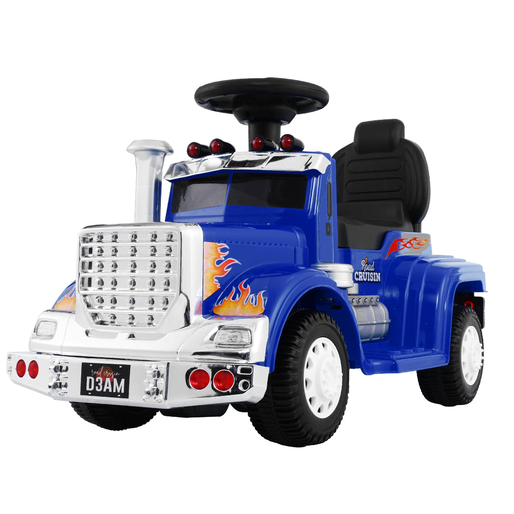 Ride On Cars Kids Electric Toys Car Battery Truck Childrens Motorbike Toy - Blue