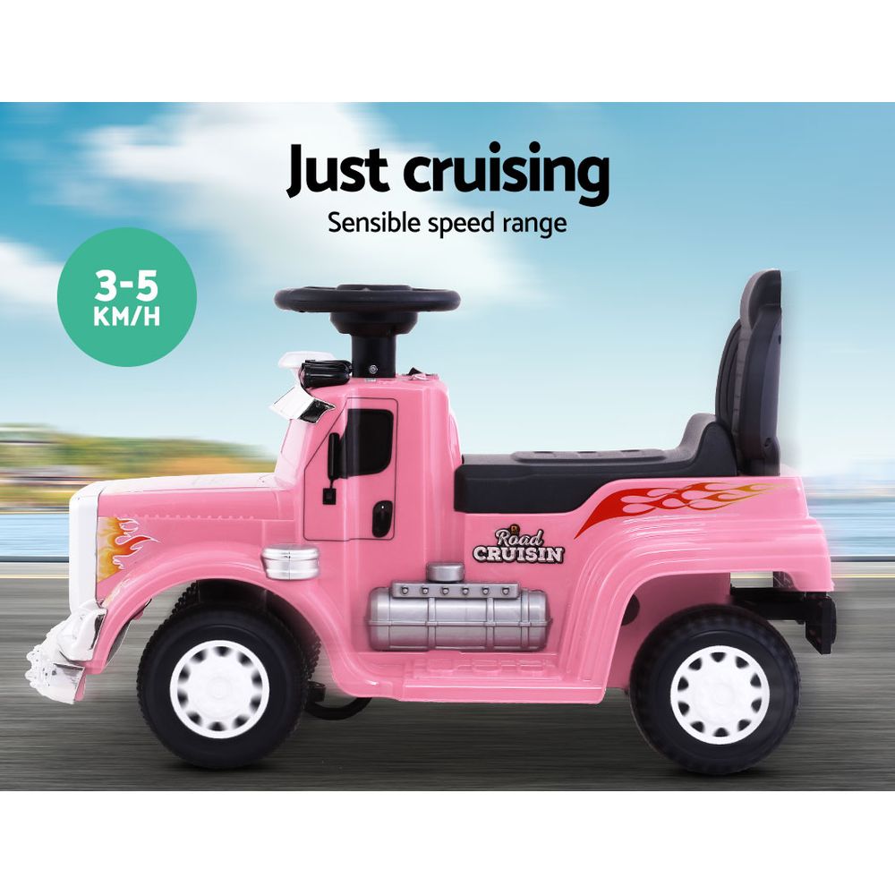 Ride On Cars Kids Electric Toys Car Battery Truck Childrens Motorbike Toy - Pink