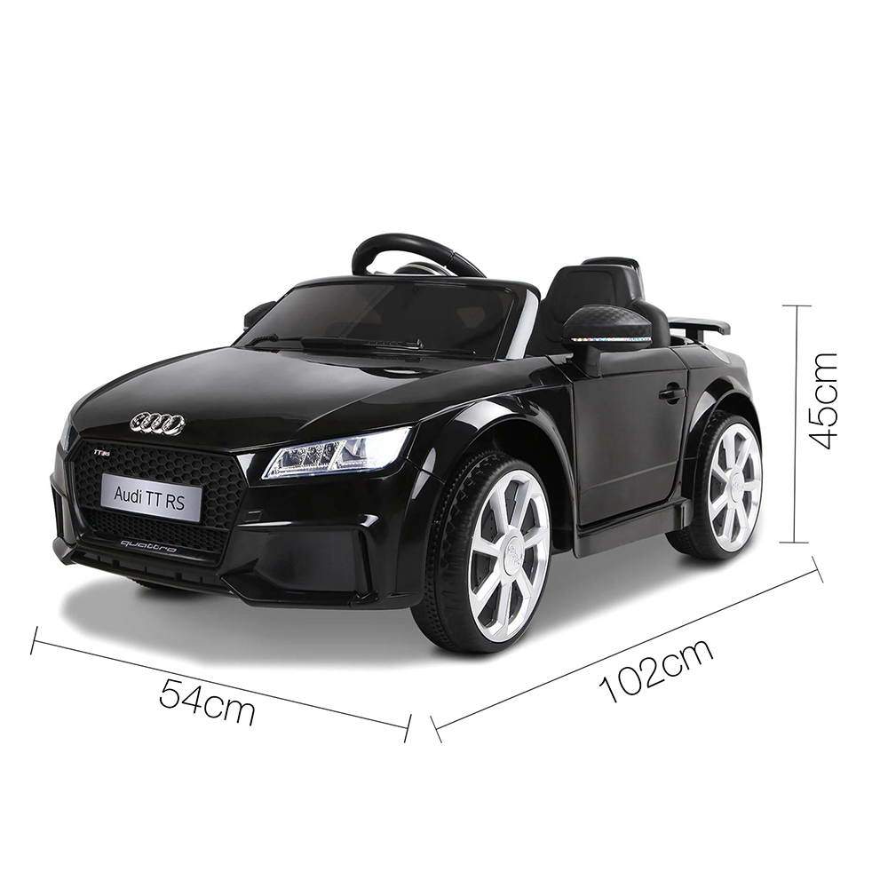 Kids Ride on Car Audi Licensed TT RS - Black