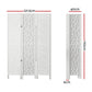 3 Panel Room Divider Screen 122x170cm - White