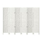 6 Panel Room Divider Screen 244x170cm - White