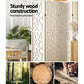 6 Panel Room Divider Screen 244x170cm - White