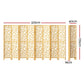 8 Panel Room Divider Screen 325x170cm - Natural